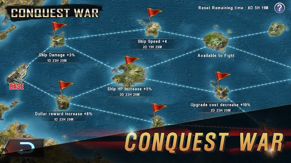 WARSHIP BATTLE v3.8.7 MOD APK (Unlimited Money)