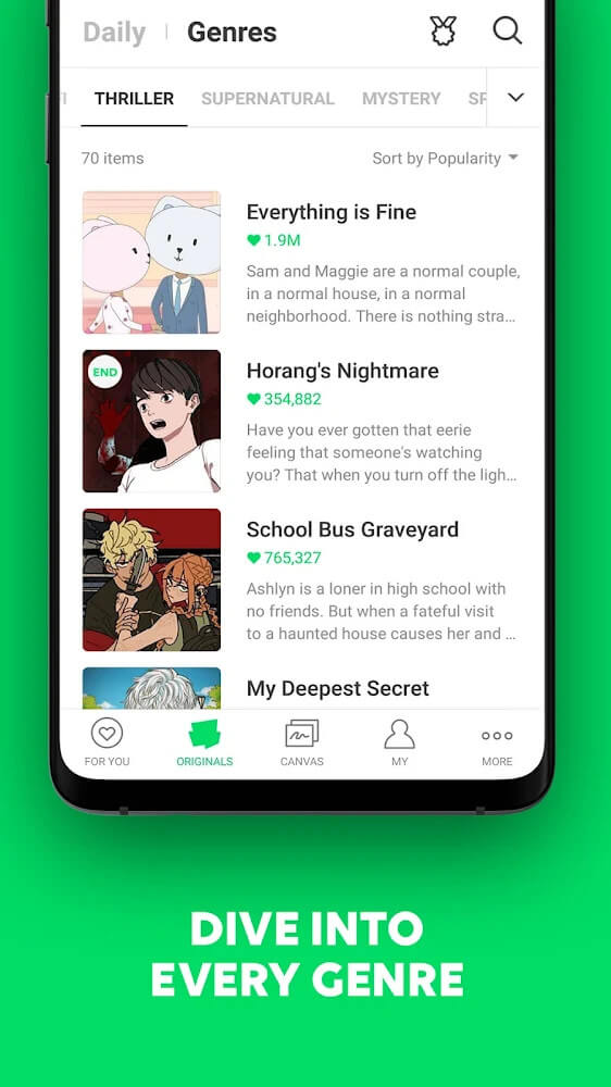 WEBTOON v3.3.7 MOD APK (No ADS/Unlocked)