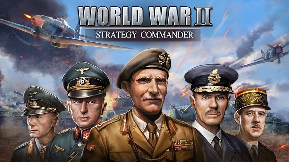 WW2: Strategy Commander Conquer Frontline v2.9.7 MOD APK (Unlimited Money/Medals)