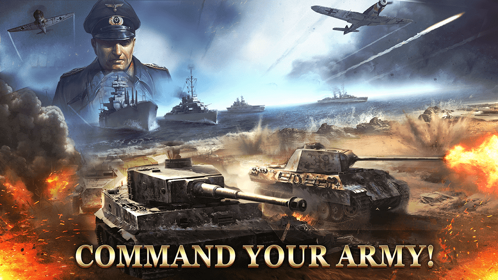 WW2: Strategy Commander Conquer Frontline v2.9.7 MOD APK (Unlimited Money/Medals)