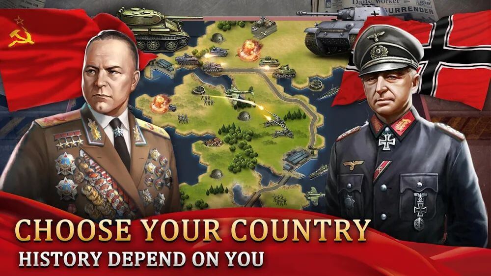 WW2: Strategy & Tactics Games 1942 v1.0.7 MOD APK (Unlimited Money, Medals)