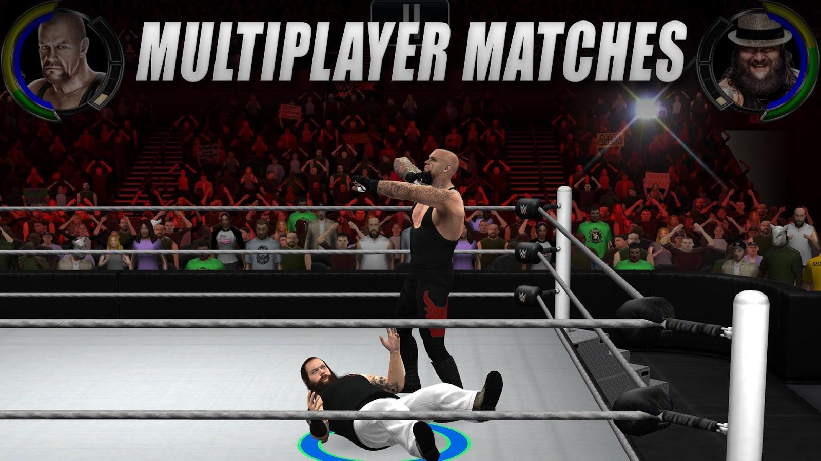 WWE 2K v1.1.8117 MOD APK + OBB (All Unlocked) Download