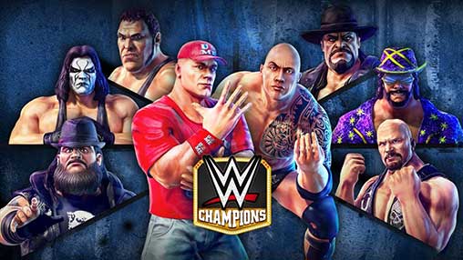 WWE Champions 2020 0.451 Apk + MOD (Damage/No Skill CD) Android