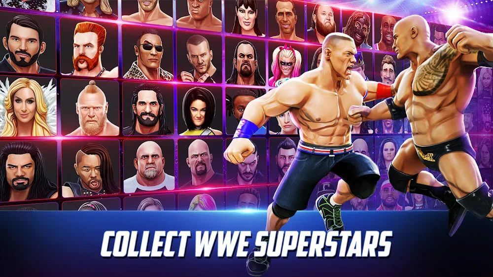 WWE Mayhem 1.68.134 MOD APK (Menu/Damage multiplier/Unlimited Money)