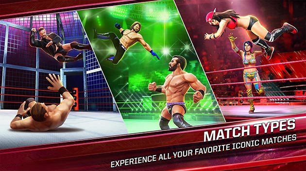 WWE Mayhem MOD APK 1.64.137 (Mod Menu)