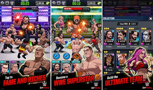 WWE Tap Mania 17811.22.1 Apk + Mod for Android