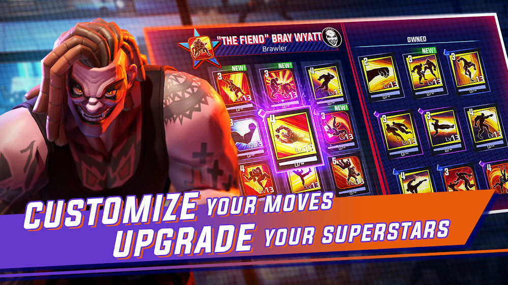 WWE Undefeated v1.6.3 APK + MOD (Dumb Enemy)