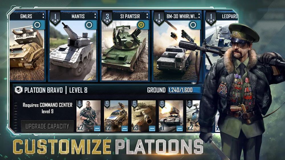 War Commander v7.6.0 MOD APK (God Mode, Remove Enemy Units)