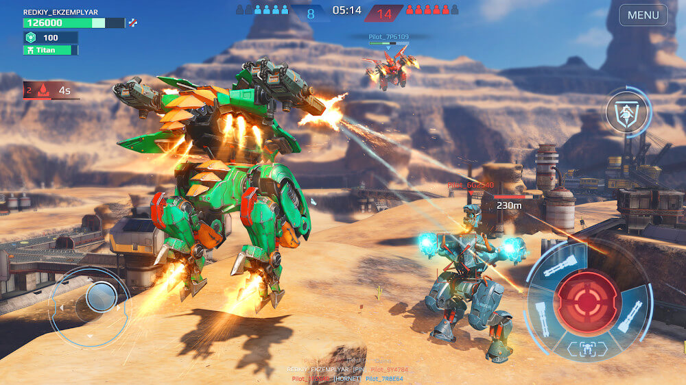 War Robots v10.3.0 MOD APK (Menu, Speed, Jump, Dumb Enemy)