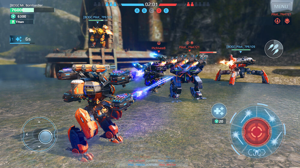 War Robots v10.3.0 MOD APK (Menu, Speed, Jump, Dumb Enemy)