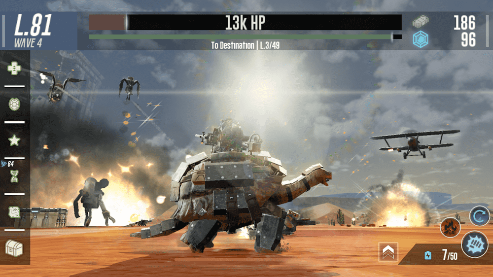 War Tortoise 2 v1.04.05.5 MOD APK + OBB (Unlimited Money)