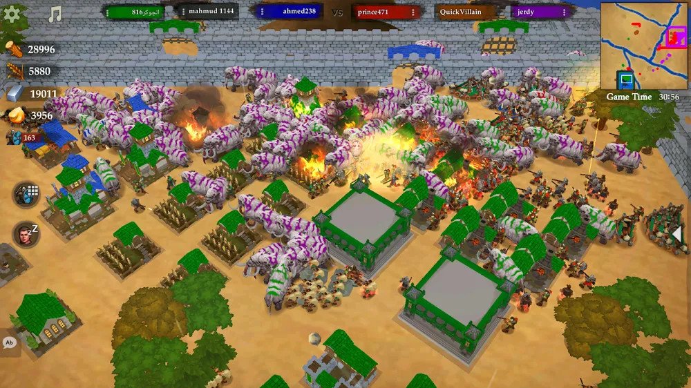 War of Kings v84 MOD APK (Free Building) Download for Android