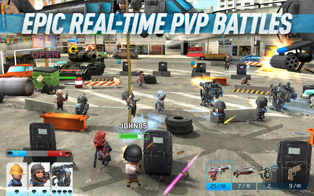 WarFriends v5.8.0 MOD APK + OBB (Menu: Unlimited Ammo, DogTags)