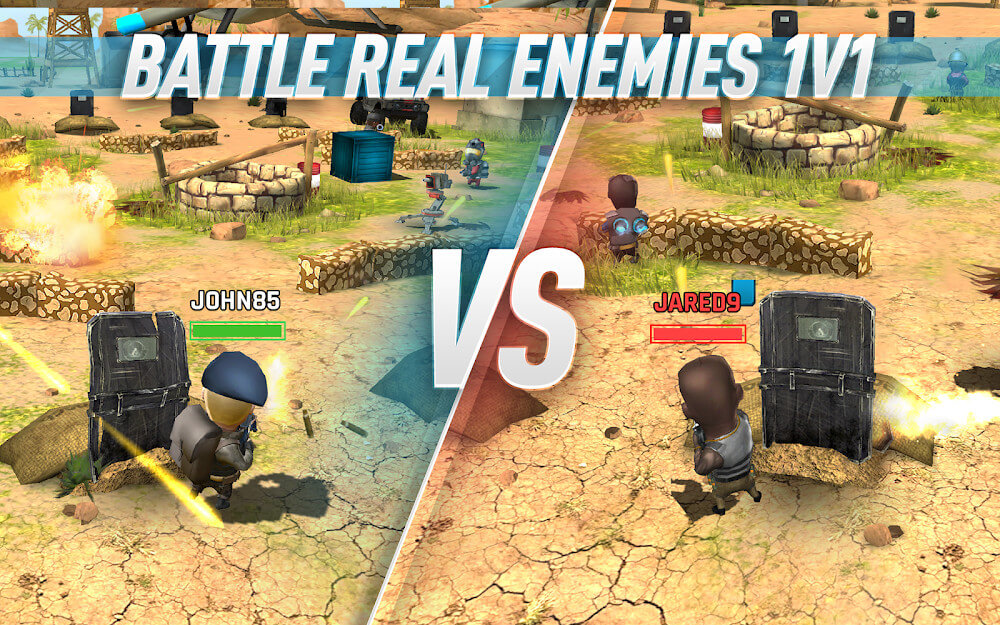 WarFriends v5.8.0 MOD APK + OBB (Menu: Unlimited Ammo, DogTags)