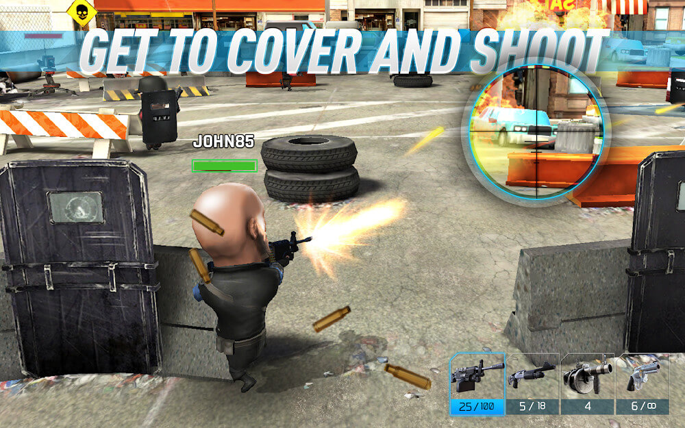 WarFriends v5.8.0 MOD APK + OBB (Menu: Unlimited Ammo, DogTags)