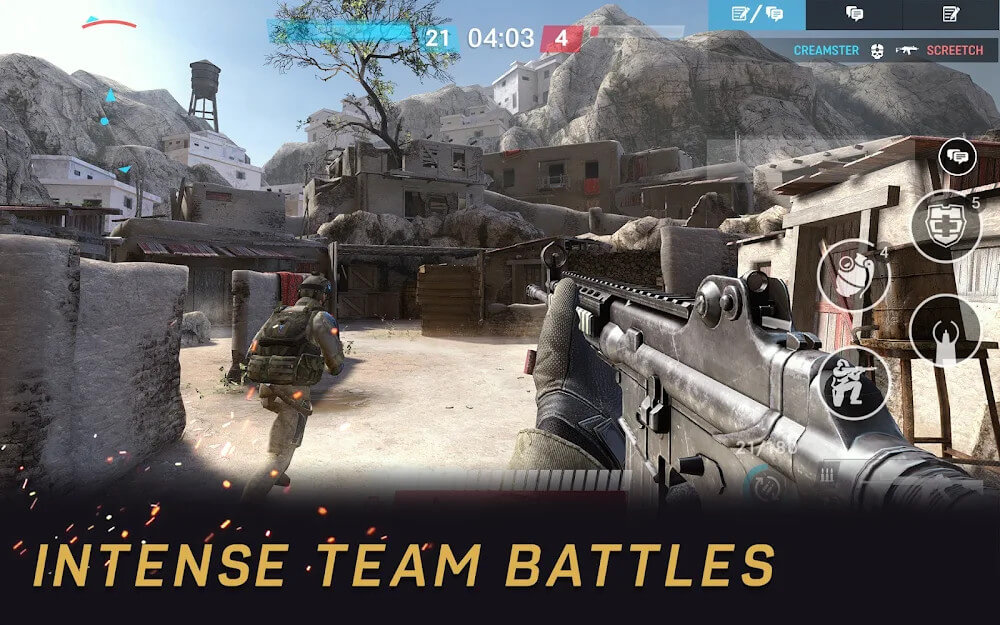 Warface GO v3.8.1 MOD APK + OBB (Wallhack, Chams)