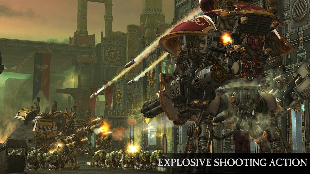 Warhammer 40,000: Freeblade v5.8.2 MOD APK + OBB (Unlimited Resources)