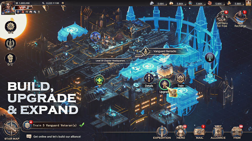 Warhammer 40,000: Lost Crusade v2.17.2 MOD APK (Damage, Defense, Skill Multiplier)