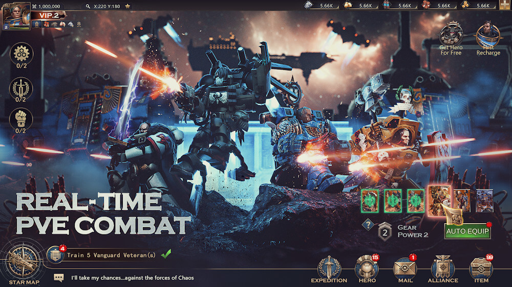 Warhammer 40,000: Lost Crusade v2.17.2 MOD APK (Damage, Defense, Skill Multiplier)