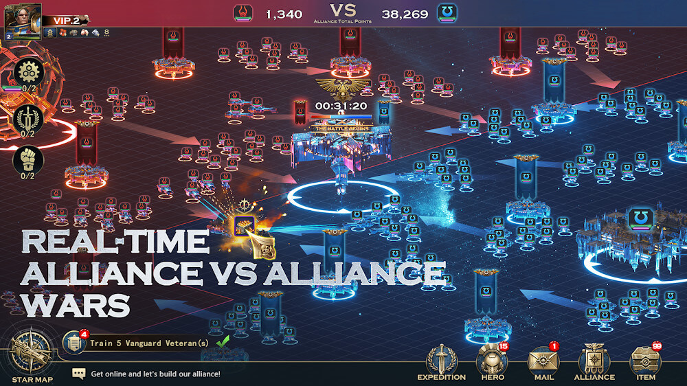 Warhammer 40,000: Lost Crusade v2.17.2 MOD APK (Damage, Defense, Skill Multiplier)