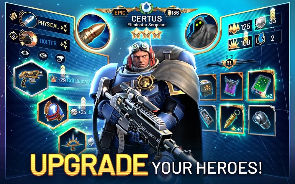 Warhammer 40,000: Tacticus v1.20.10 MOD APK (Unlimited Currency)