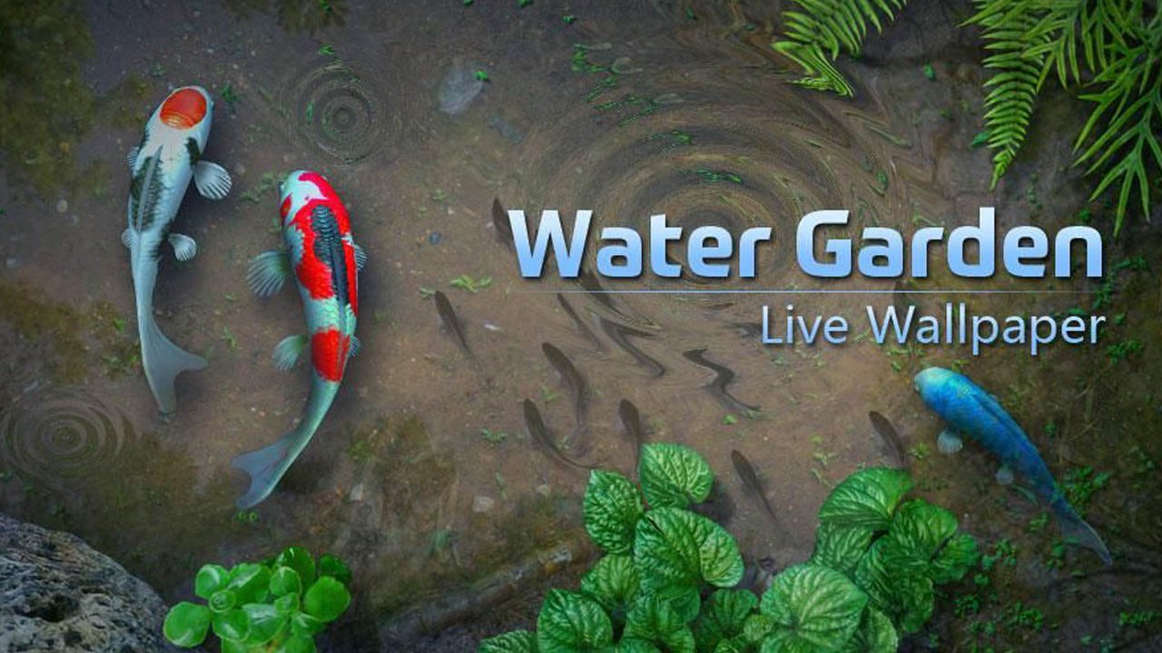 Water Garden Live Wallpaper MOD APK 1.96 (Premium Unlocked)