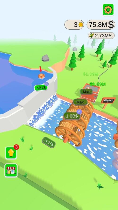 Water Power v1.8.1 MOD APK (Unlimited Money, Booster)