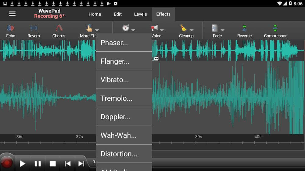 WavePad Audio Editor v19.31 APK (Paid)