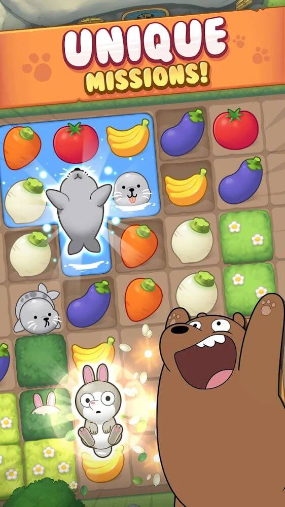 We Bare Bears Match3 Repairs v2.4.9 MOD APK (Unlimited Stars)