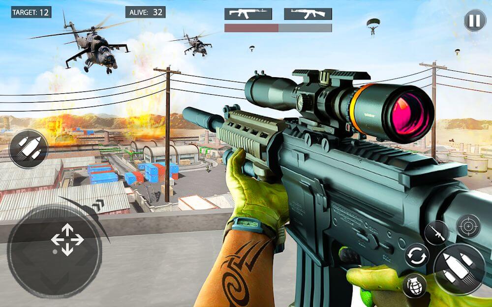 Weapon Shooting Strike v1.48 MOD APK (God Mode, Dumb Enemy)