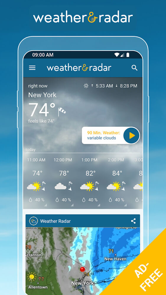 Weather & Radar Pro v2024.17.1 APK + MOD (Optimized)