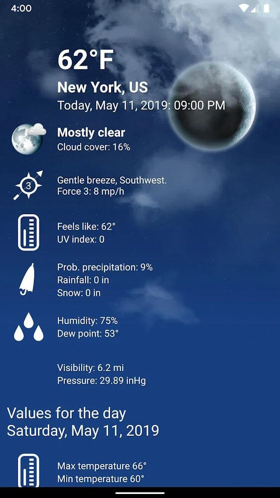 Weather XL PRO v1.5.5.1 APK + MOD (Pro Unlocked)