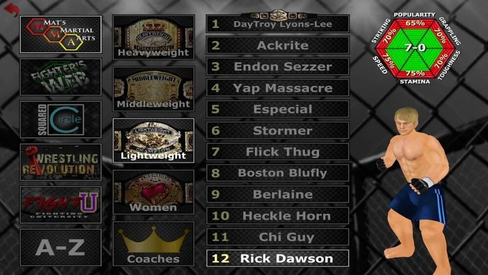 Weekend Warriors MMA v1.20 MOD APK (Unlocked)