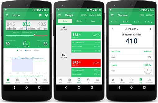 Weight Track Assistant 3.5.7.3 Unlocked Apk for Android