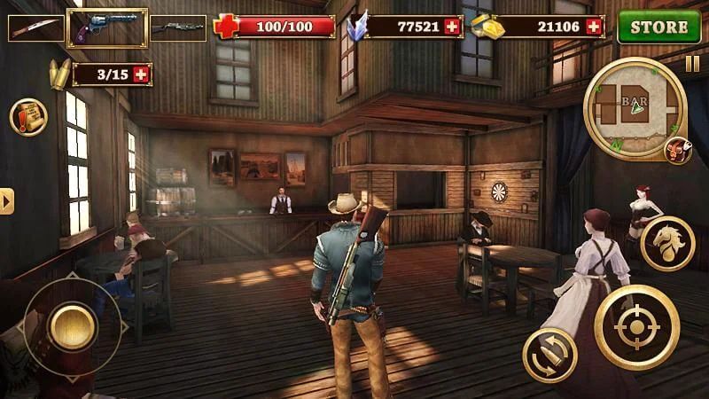 West Gunfighter v1.15 MOD APK (Unlimited Money)