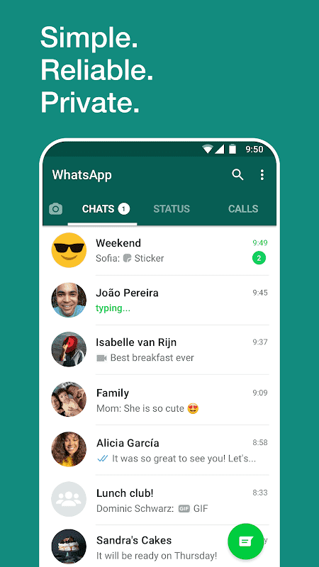 WhatsApp Messenger v2.21.24.9 MOD APK (Many Features)
