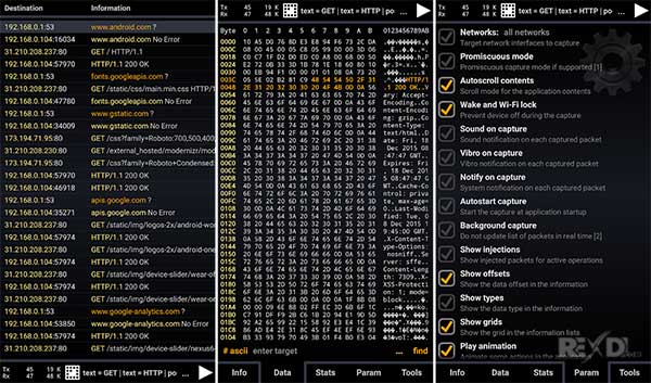 Wi.cap. Network sniffer Pro 1.8.0 Apk for Android