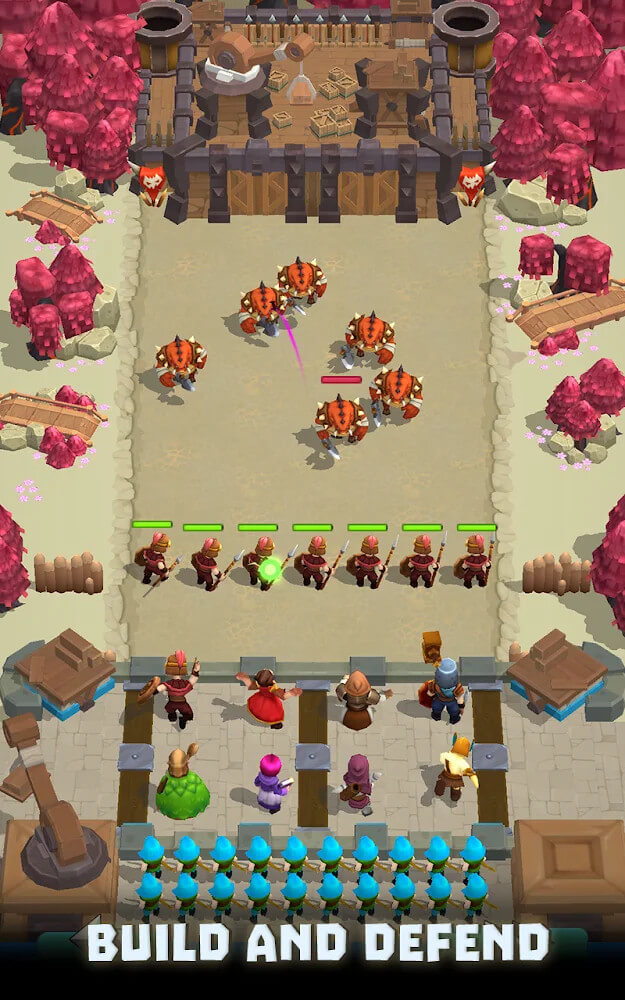 Wild Castle TD v1.34.21 MOD APK (God Mode, Max Mana)