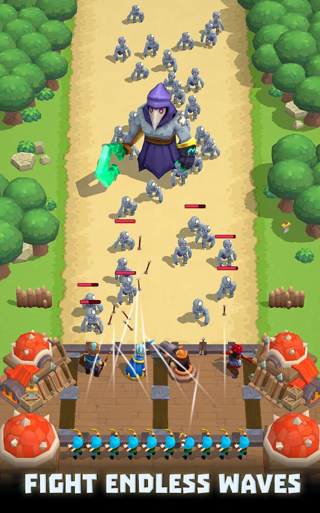 Wild Castle TD v1.34.21 MOD APK (God Mode, Max Mana)