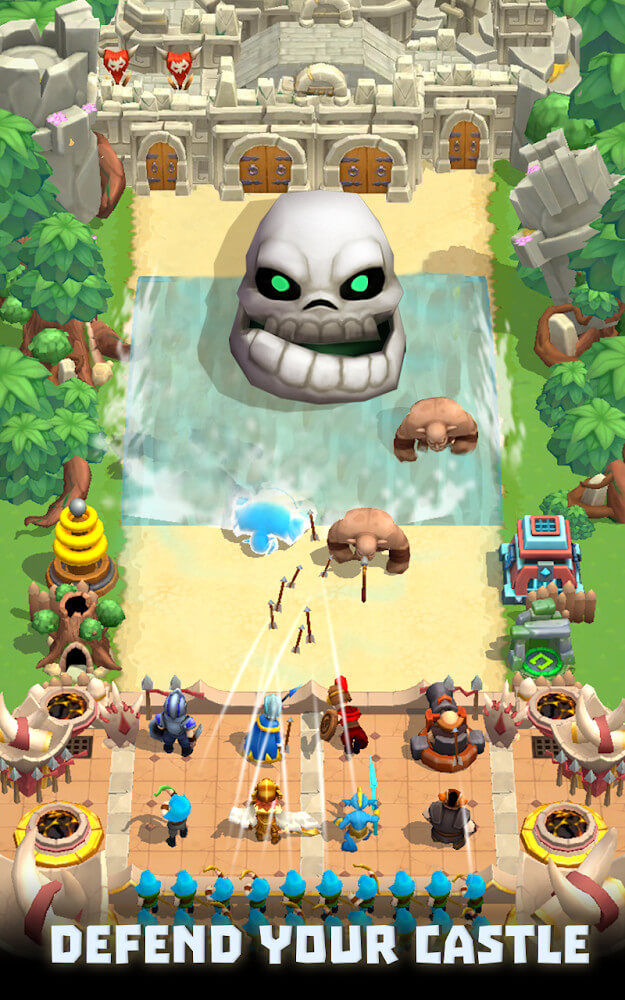 Wild Castle TD v1.34.21 MOD APK (God Mode, Max Mana)