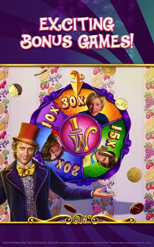 Willy Wonka Slots Free Casino v126.0.2004 MOD APK (Unlimited Coins)