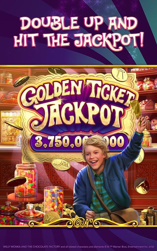 Willy Wonka Slots Free Casino v128.0.2006 MOD APK (Unlimited Coins)