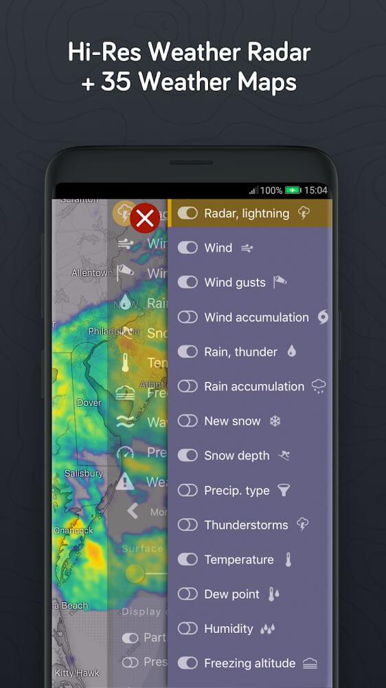 Windy.com v39.1.5 APK + MOD (Premium Unlocked)