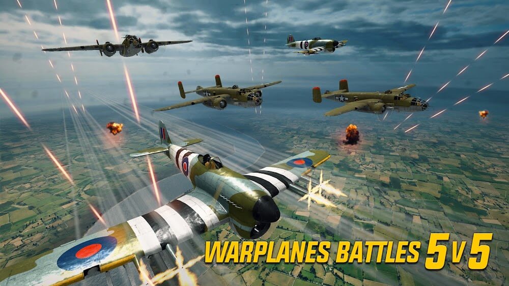 Wings of Heroes v2.0.4 MOD APK (No Reload, Cooldown)