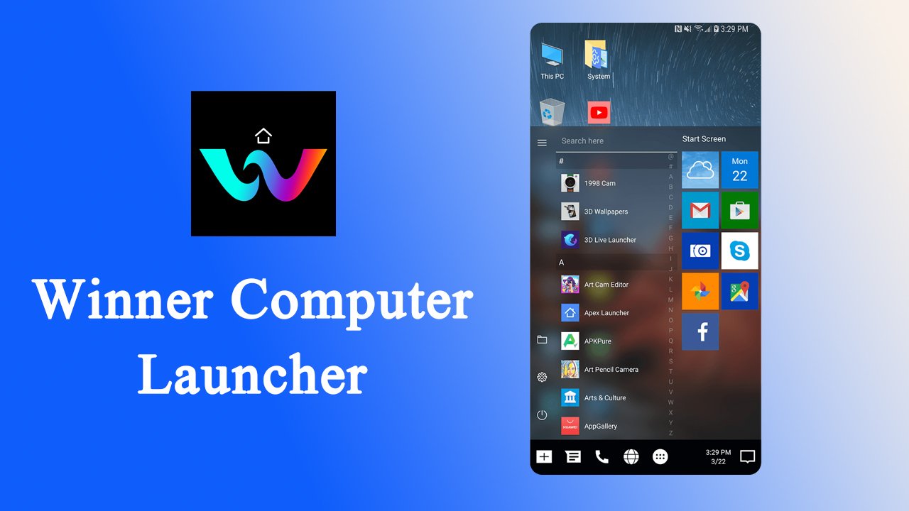 Winner Computer Launcher MOD APK 4.7 (Prime Unlocked)