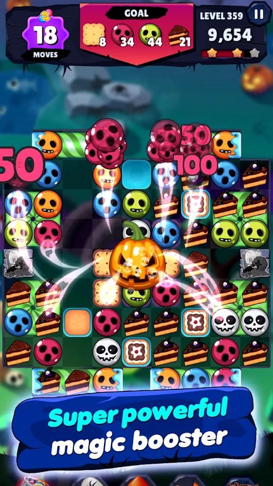 Witch Match Puzzle v23.0104.00 MOD APK (Unlimited Boosters/Money)