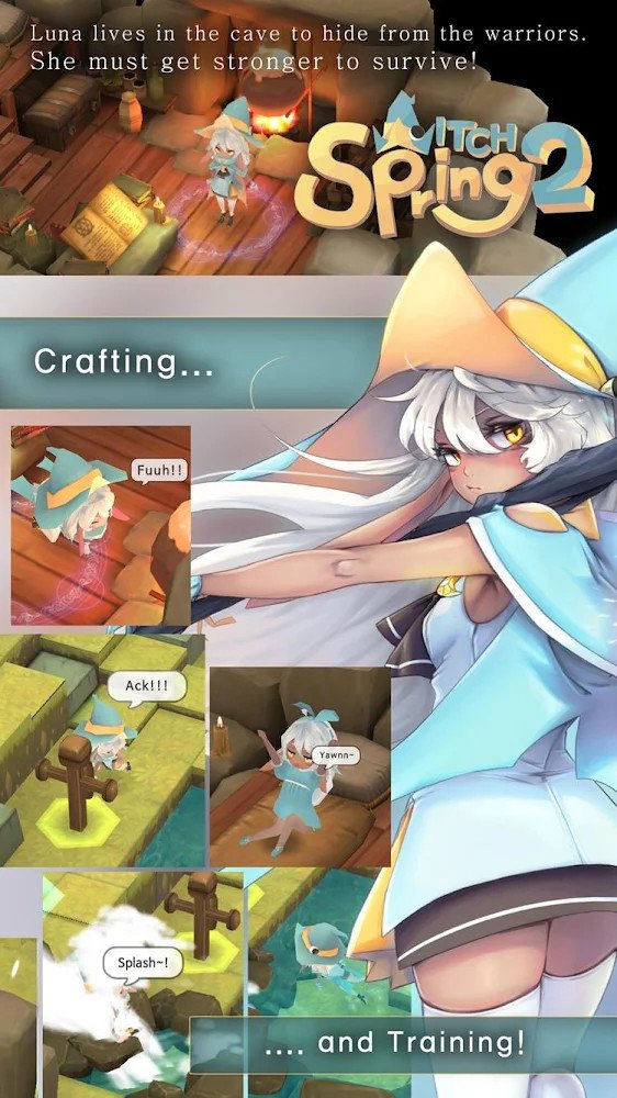 WitchSpring2 v1.43 APK + OBB (MOD, Unlimited MP/HP & One Hit) Download