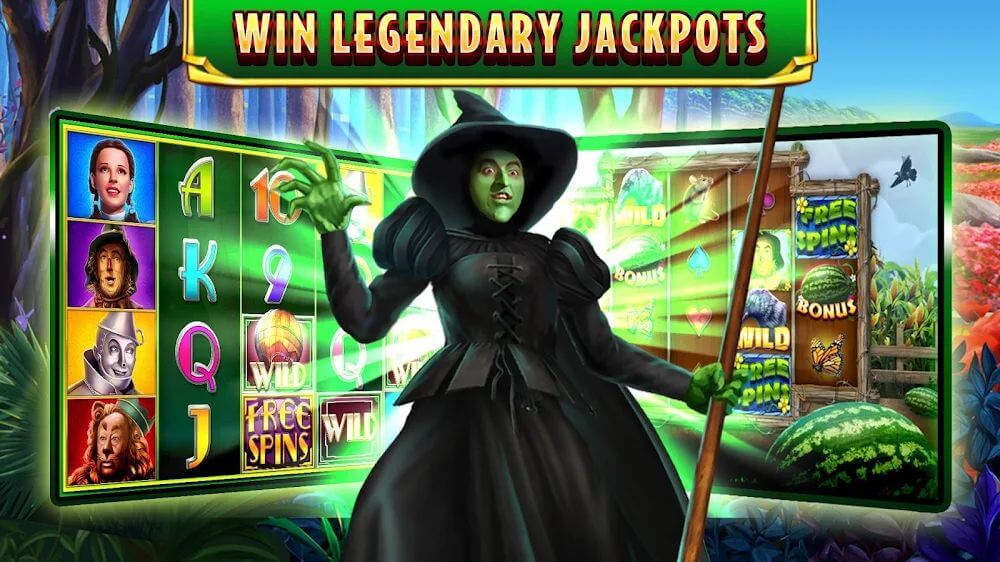 Wizard of Oz Slot Machine Game v199.0.3255 MOD APK (Unlimited Money)