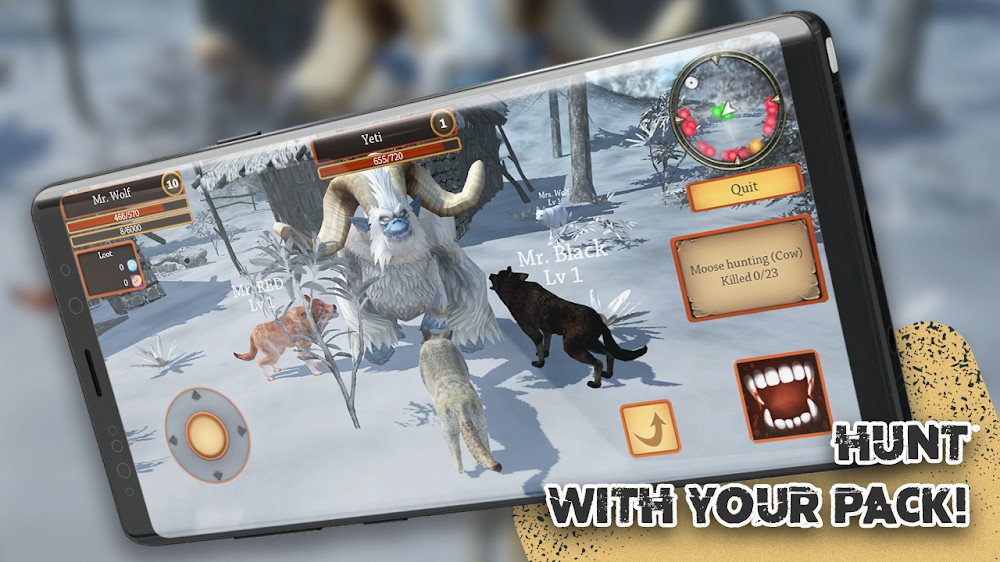 Wolf Simulator Evolution v1.0.3.1 MOD APK (Unlimited Money/EXP)