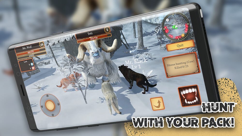 Wolf Simulator Evolution v1.0.4.3 MOD APK (Unlimited Money/Max Level)